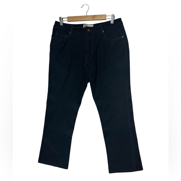 Habitat Denim - Habitat | Black Jeans Size 12 | High Rise | Boot Cut | Dark Wash | Stretch